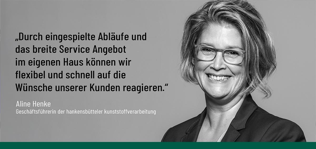 Aline Henke, GF der hankensbütteler kunststoffverarbeitung